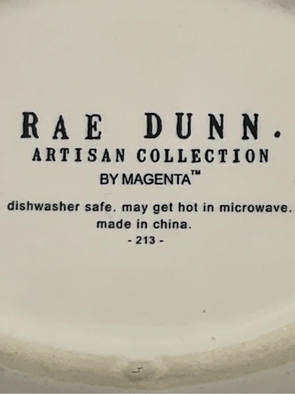 Rae Dunn “FEAST” Small Ceramic Cat/Pet Food Bowl
